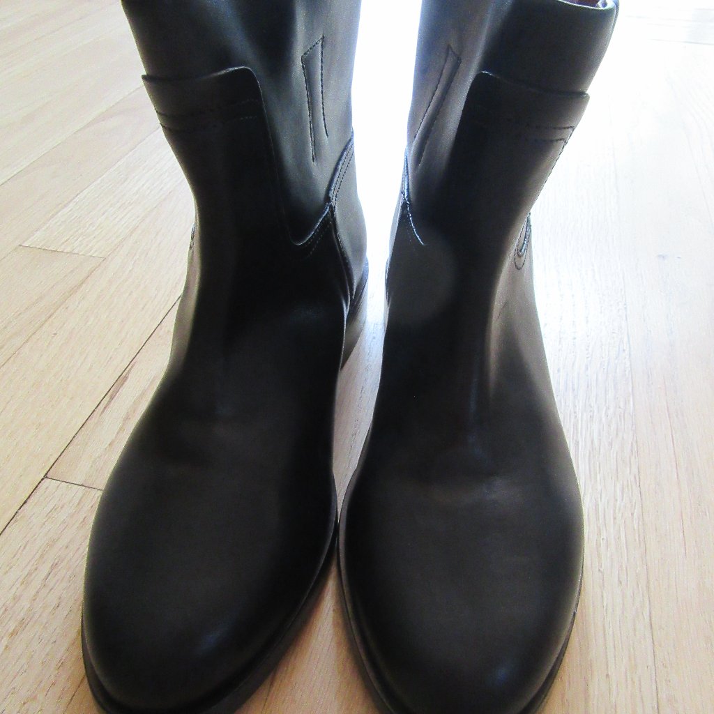 Nwob Rag & Bone Leather Ankle Boots/Pull On/Black/Italy/Size 36/5.5!
